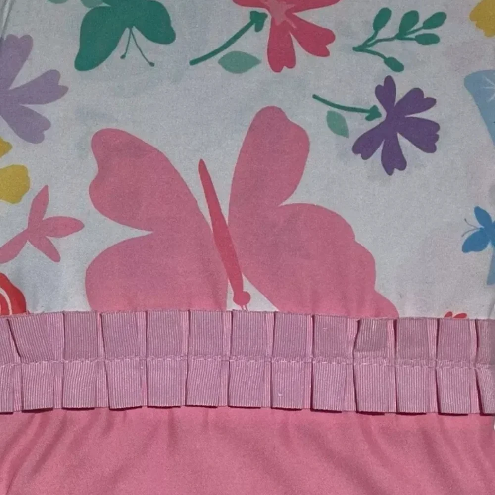 Disney Princess Shower Curtain with Pink and Multicolor Design